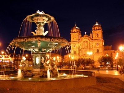Pileta Plaza Armas del Cusco